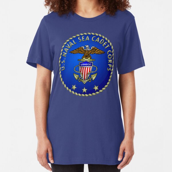 Sea Cadets Seal and Emblem Slim Fit T-Shirt