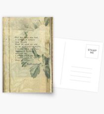 For the ones who had a notion Postcards