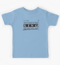 "You Come at the King, You Best Not Miss" - The Wire (Dark) Kids T-Shirt