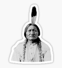Pegatina Sioux Chief Sitting Bull