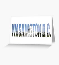 Washington DC Greeting Card