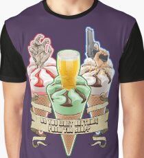 Three Flavours Cornetto Trilogy with banner Graphic T-Shirt
