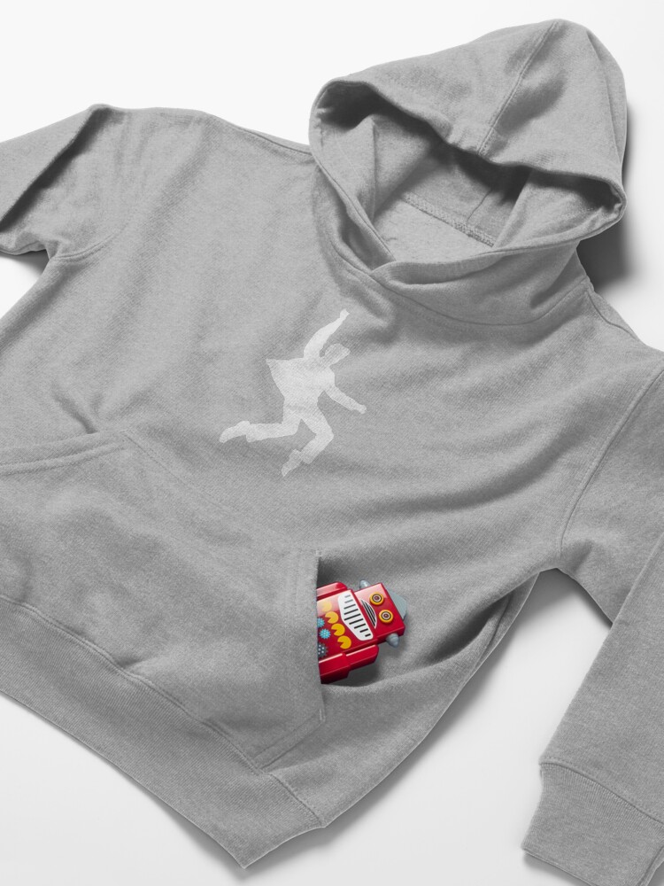 Alternate view of White Elvis Kids Pullover Hoodie