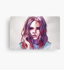 The girl who waited Canvas Print
