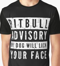 Pit Bull Advisory Graphic T-Shirt