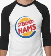 Steamed Hams – Principal Skinner, Superintendant Chalmers Men's Baseball ¾ T-Shirt