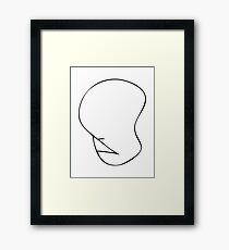 It's dignity, Luanne. Framed Print