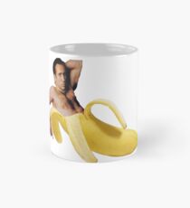 Nicholas Cage Sexy Banana Pose Mug