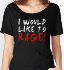I WOULD LIKE TO RAGE!!! - Grog Strongjaw (White) Women's Relaxed Fit T-Shirt