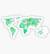 Green Map Sticker