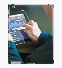 Closeup of a businessman accessing his digital tablet PC iPad Case/Skin