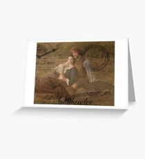 Outlander/Jamie and Claire Fraser Greeting Card