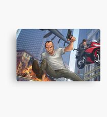 GTA 5 Artwork Canvas Print