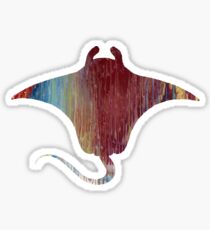 Manta ray Sticker