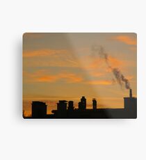Chimney stacks Metal Print