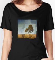 Abstract Landscape Women's Relaxed Fit T-Shirt