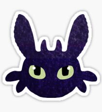 How to Train Your Dragon - Toothless Face Sticker