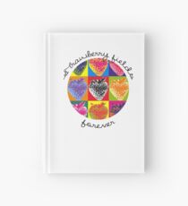 Strawberry fields Hardcover Journal