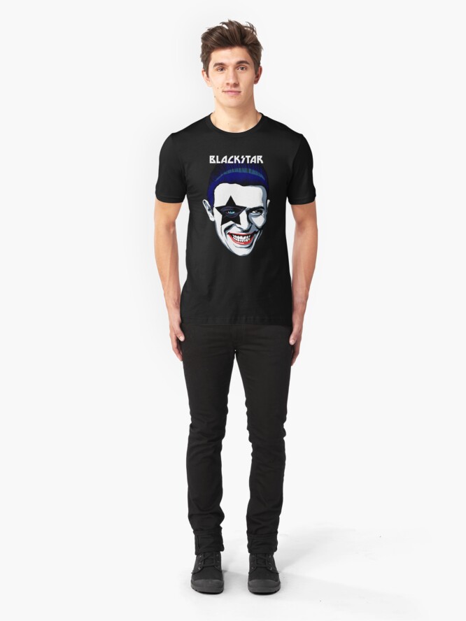 hush black star t shirt