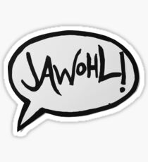 JAWOHL! Sticker