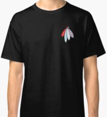 Blackhawks Feathers - Chicago Theme Classic T-Shirt