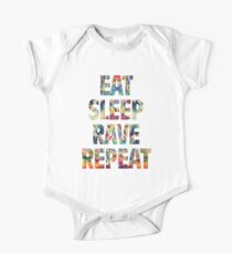 Eat Sleep Rave Repeat One Piece - Short Sleeve