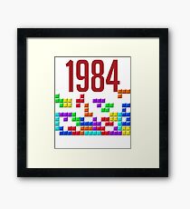 tetris 84 Framed Print