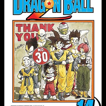 Dragon Ball, Dragon Ball Z Cover 14 Art Print for Sale by ElenaArtDecor