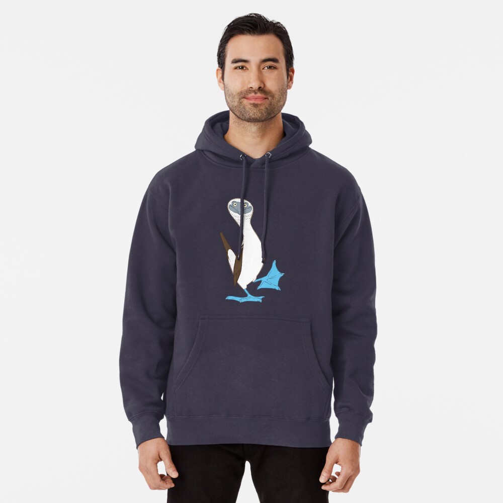 Blue-footed booby Pullover Hoodie