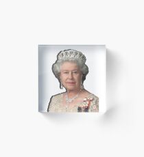 GOD SAVE THE QUEEN Acrylic Block