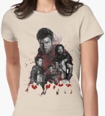 Spartacus and his rebel leaders Women's Fitted T-Shirt