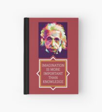Cuaderno de tapa dura Cita de Albert Einstein