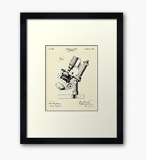 Microscope-1899 Framed Print