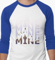 Meine - Möwe Baseballshirt für Männer