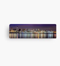 The Liverpool Waterfront Skyline Canvas Print