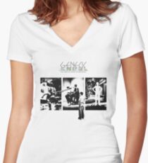 Genesis - The Lamb Lies Down on Broadway Women's Fitted V-Neck T-Shirt