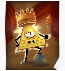 bill cipher Poster