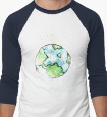 Respect your mother earth day Men's Baseball ¾ T-Shirt