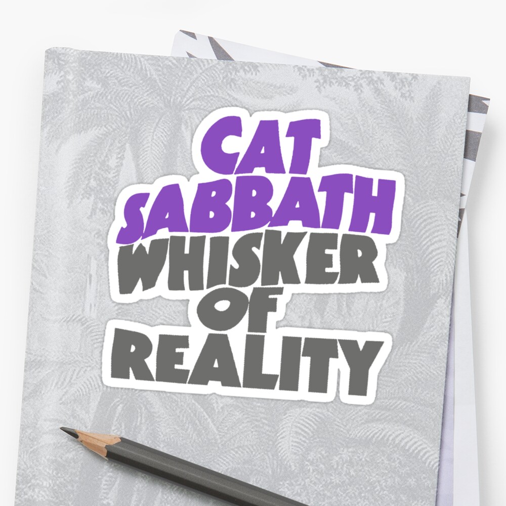 fattest cat black sabbath logo