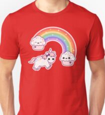 Cute Cupcake Unicorn Unisex T-Shirt