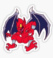 Fiery Gargoyle Sticker
