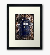 Police Box Tardis ~ Dr. Who Framed Print