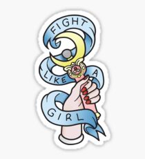 Pegatina Sailor Moon Fight Like A Girl
