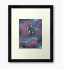 Dull Space Framed Print