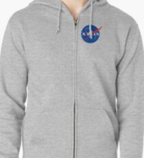 The Nasa Files Zipped Hoodie