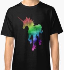 Rainbow Galaxy Unicorn Classic T-Shirt