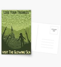 Lose Your Troubles Postcards