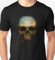Feld des Schädels Slim Fit T-Shirt
