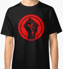 Red Socialist Fist Classic T-Shirt