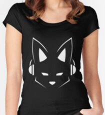 Furry EDM Women's Fitted Scoop T-Shirt